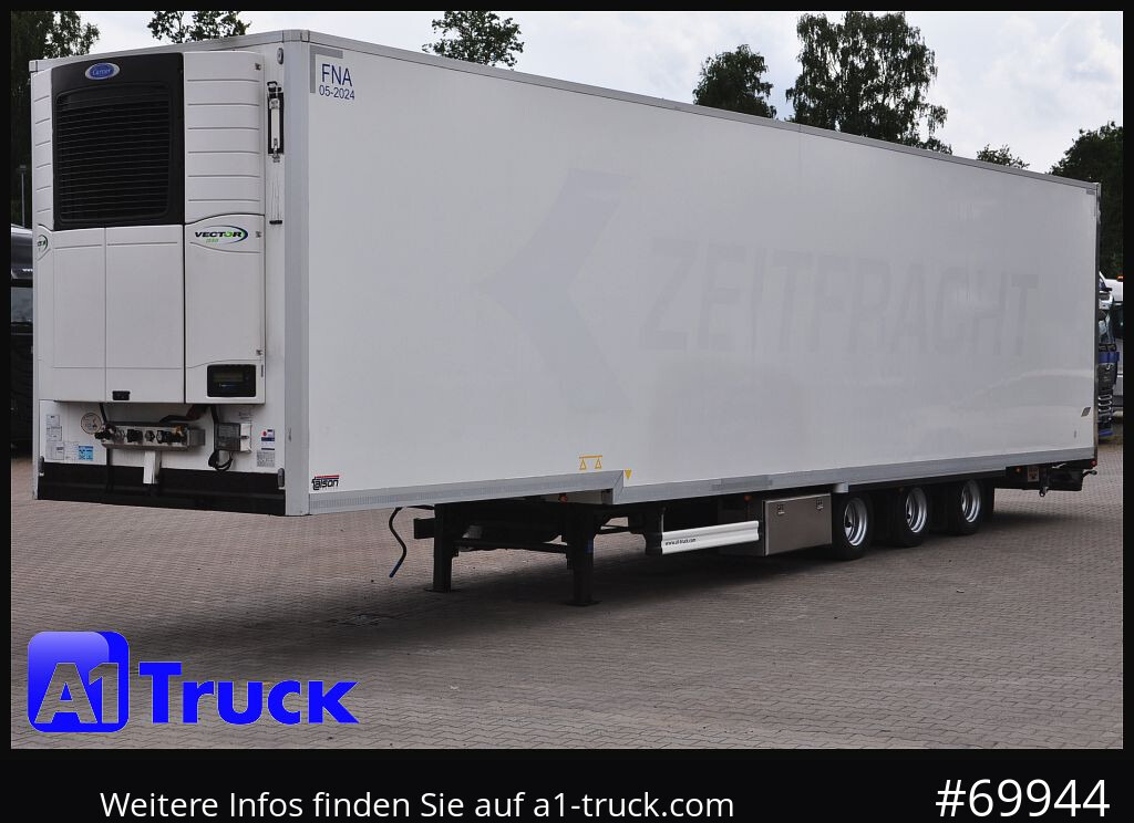 Semi-reboque frigorífico TALSON Mega, Rollfracht Luftfracht,, Air Cargo, 1668 Stunden