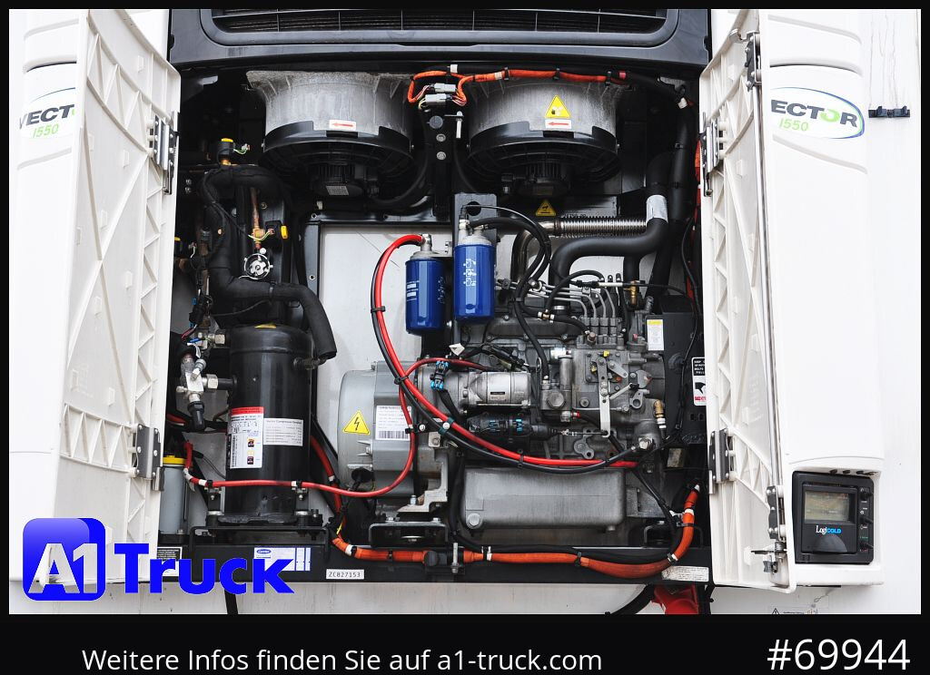 Semi-reboque frigorífico TALSON Mega, Rollfracht Luftfracht,, Air Cargo, 1668 Stunden