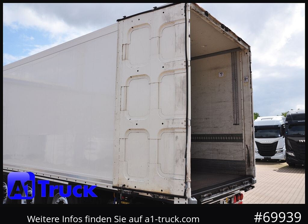 Semi-reboque furgão KRONE SDK 27, Koffer, 154.431km, Zurrösen, 1 Vorbesitzer