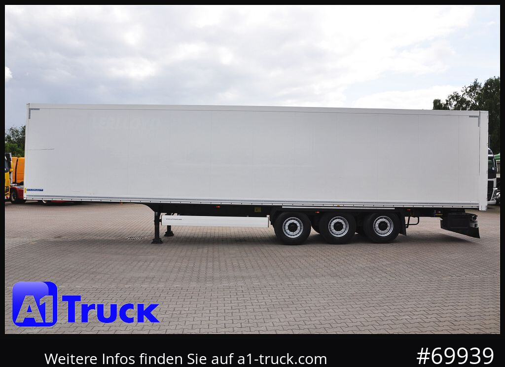 Semi-reboque furgão KRONE SDK 27, Koffer, 154.431km, Zurrösen, 1 Vorbesitzer