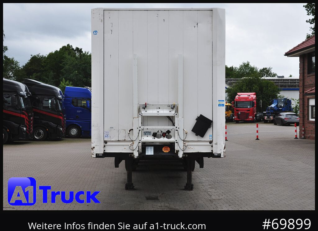 Semi-reboque furgão KRONE SDK 27, Koffer, 1 Vorbesitzer, Doppelstock