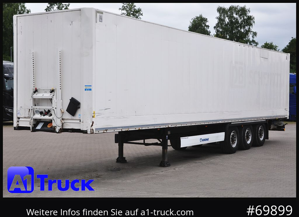 Semi-reboque furgão KRONE SDK 27, Koffer, 1 Vorbesitzer, Doppelstock
