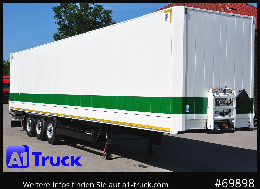 Semi-reboque furgão KRONE SDK 27, Koffer, 1 Vorbesitzer, Doppelstock