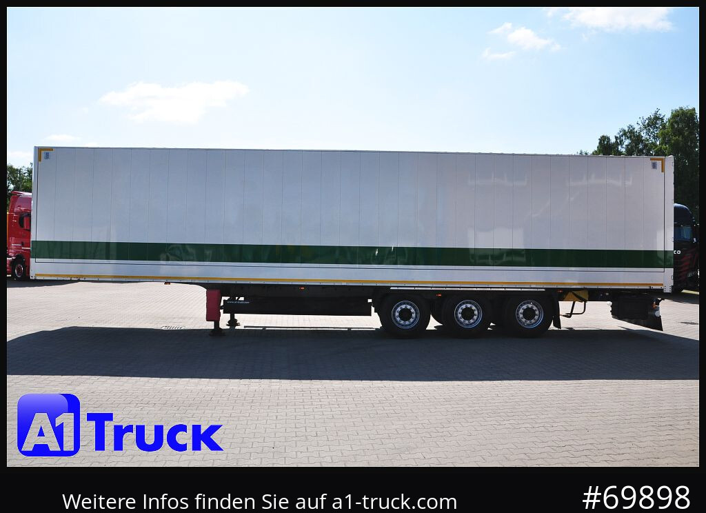 Semi-reboque furgão KRONE SDK 27, Koffer, 1 Vorbesitzer, Doppelstock