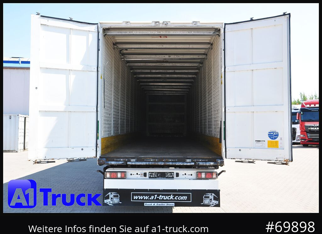Semi-reboque furgão KRONE SDK 27, Koffer, 1 Vorbesitzer, Doppelstock