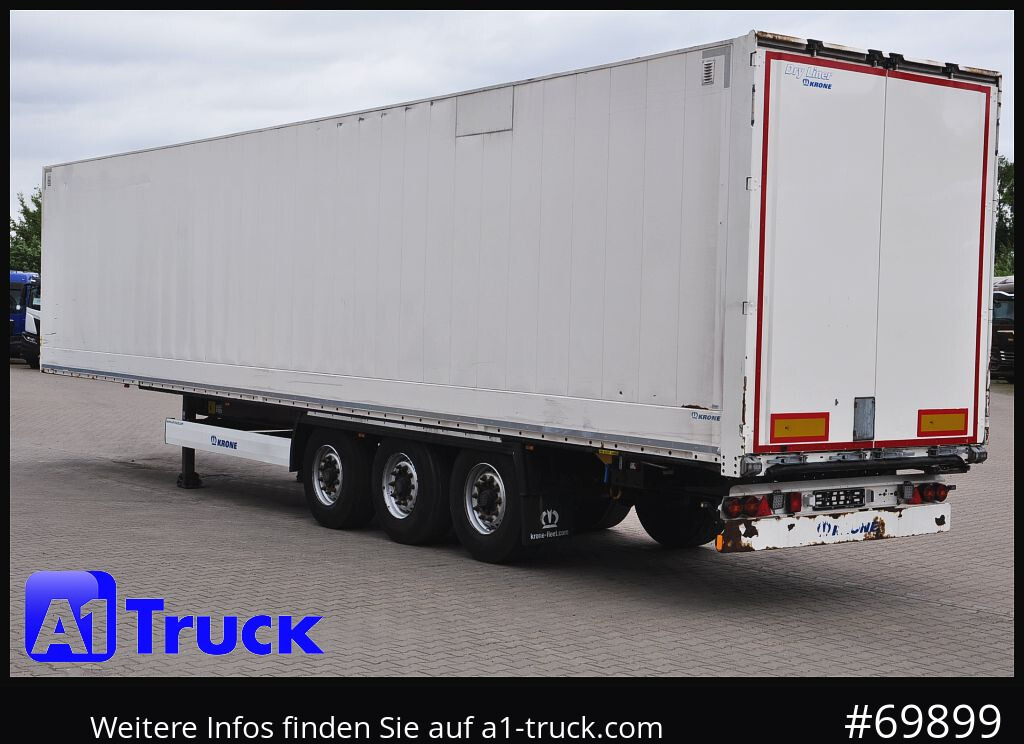 Semi-reboque furgão KRONE SDK 27, Koffer, 1 Vorbesitzer, Doppelstock