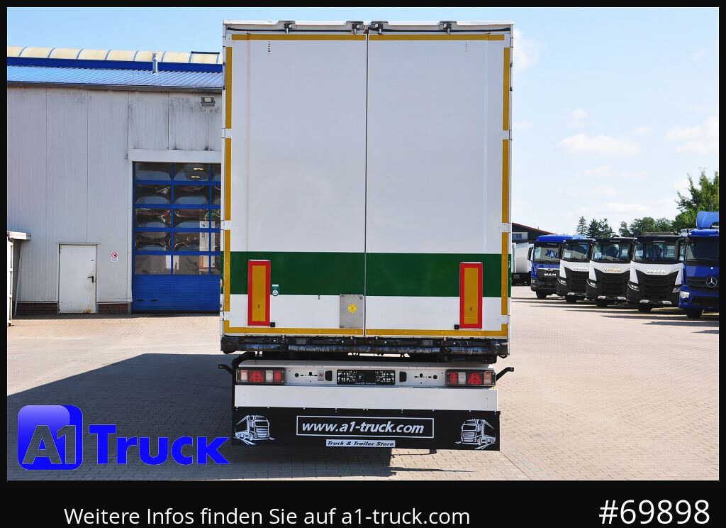 Semi-reboque furgão KRONE SDK 27, Koffer, 1 Vorbesitzer, Doppelstock