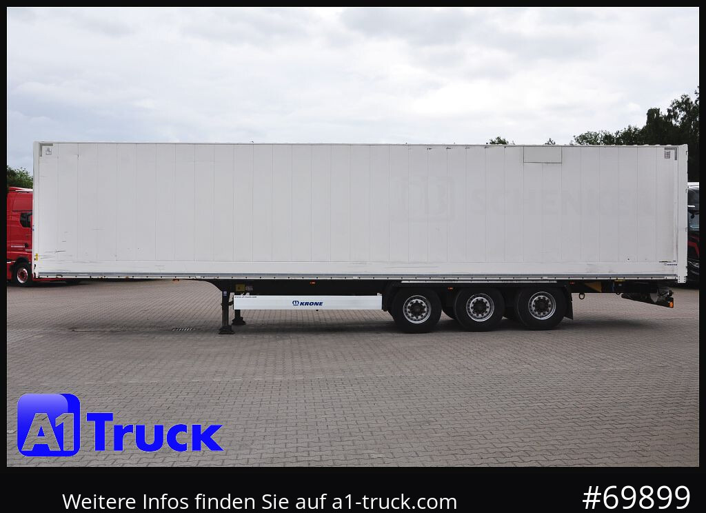 Semi-reboque furgão KRONE SDK 27, Koffer, 1 Vorbesitzer, Doppelstock