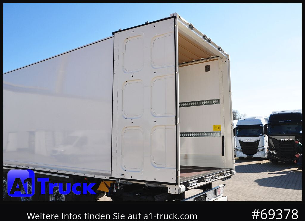 Semi-reboque furgão KRONE SD Koffer, Liftachse, Code XL, VDI 2700, SOFORT