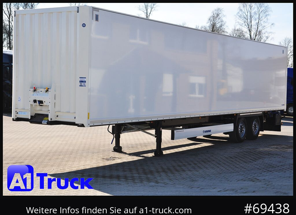 Semi-reboque furgão KRONE SZ 2 achs Koffer, Code XL, VDI 2700, SOFORT