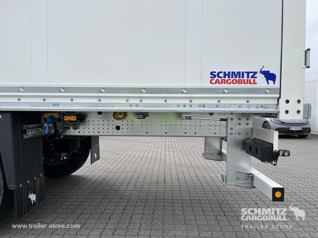 Semi-reboque furgão SCHMITZ Auflieger Trockenfrachtkoffer Standard Double deck