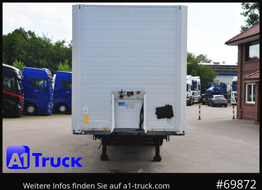 Semi-reboque furgão SCHMITZ Koffer, Trockenfracht, 117.500km, 1 Vorbesitzer