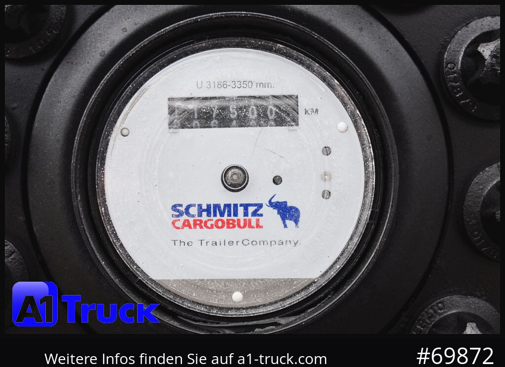 Semi-reboque furgão SCHMITZ Koffer, Trockenfracht, 117.500km, 1 Vorbesitzer