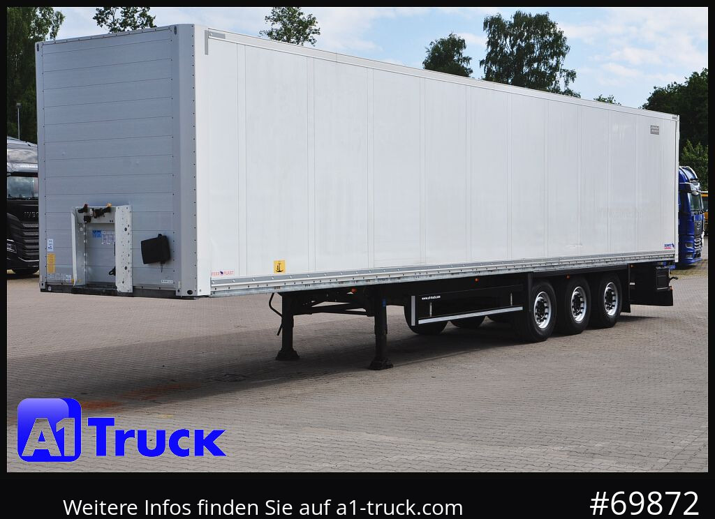 Semi-reboque furgão SCHMITZ Koffer, Trockenfracht, 117.500km, 1 Vorbesitzer