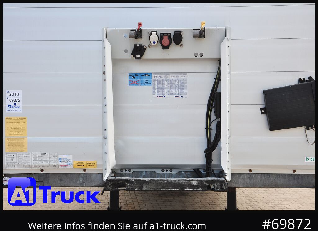 Semi-reboque furgão SCHMITZ Koffer, Trockenfracht, 117.500km, 1 Vorbesitzer