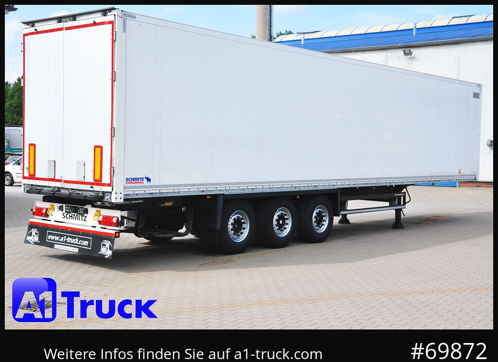 Semi-reboque furgão SCHMITZ Koffer, Trockenfracht, 117.500km, 1 Vorbesitzer