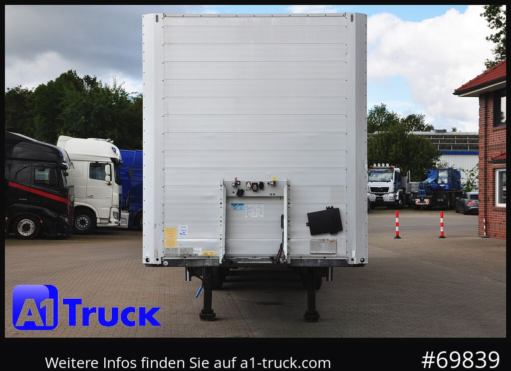 Semi-reboque furgão SCHMITZ SCB S3B Koffer, Trockenfracht,