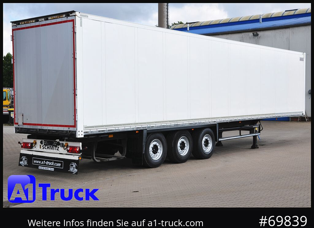 Semi-reboque furgão SCHMITZ SCB S3B Koffer, Trockenfracht,