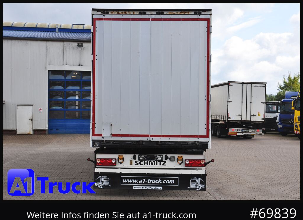 Semi-reboque furgão SCHMITZ SCB S3B Koffer, Trockenfracht,