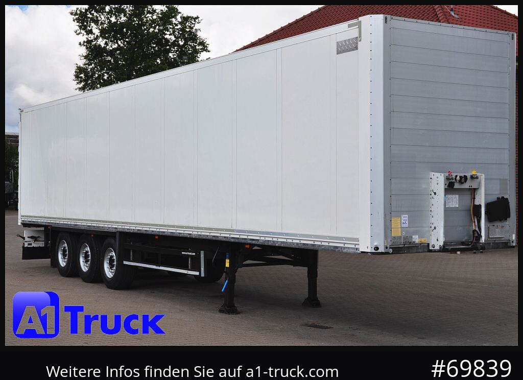 Semi-reboque furgão SCHMITZ SCB S3B Koffer, Trockenfracht,