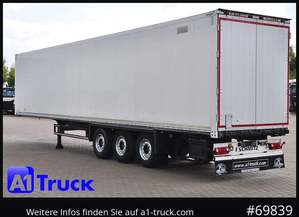 Semi-reboque furgão SCHMITZ SCB S3B Koffer, Trockenfracht,