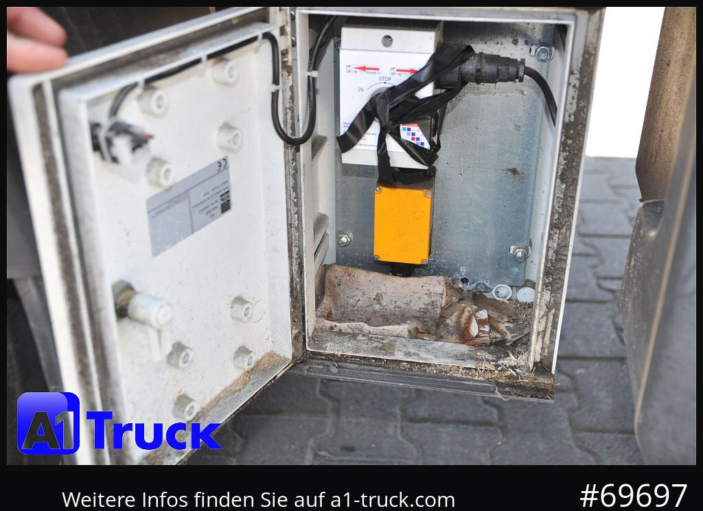Semi-reboque piso móvel REISCH R24, Schubboden, Walkingfloor, Liftachse,