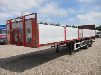 DIV. CMT 2 axel Citytrailer / Lift - Semi-reboque plataforma/ Caixa aberta
