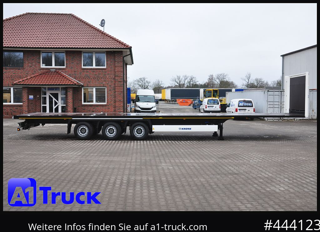 Semi-reboque plataforma/ Caixa aberta KRONE 5 x SD, Mega, Twistlock, Container, NEU, ohne Zulassung