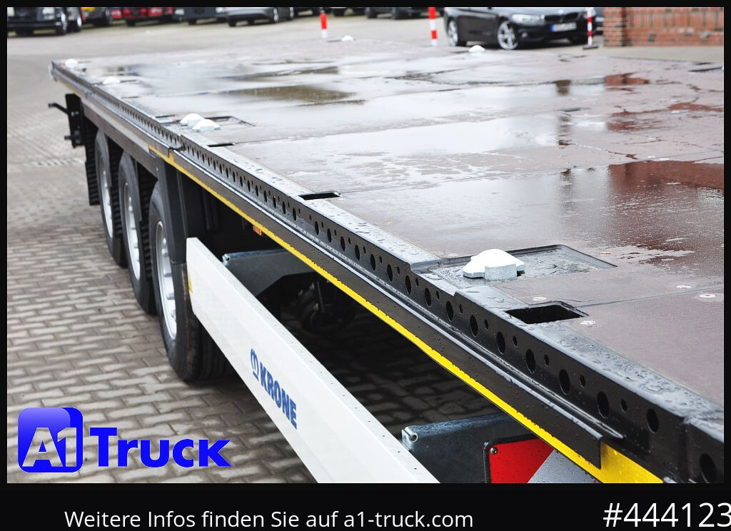 Semi-reboque plataforma/ Caixa aberta KRONE 5 x SD, Mega, Twistlock, Container, NEU, ohne Zulassung