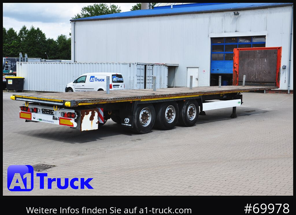 Semi-reboque plataforma/ Caixa aberta KRONE SD Plateau, Twistlock, Container,