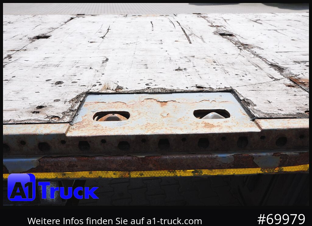 Semi-reboque plataforma/ Caixa aberta KRONE SD Plateau, Twistlock, Container,