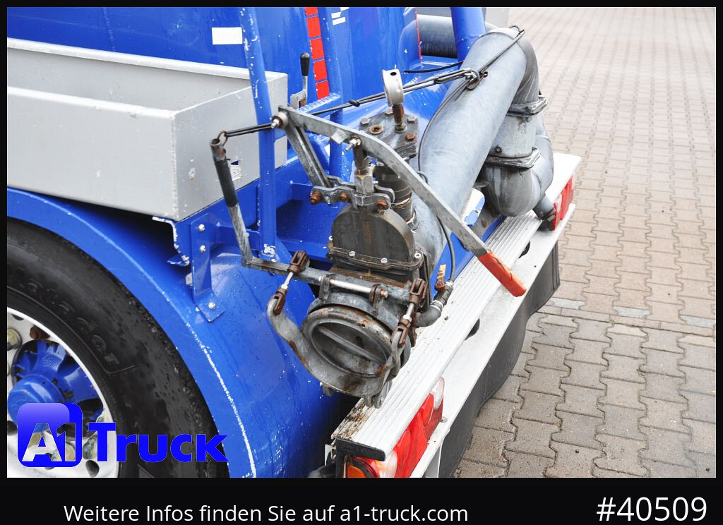 Semi-reboque silo FELDBINDER Bruns 32m³, Gülle, Vogelsang Pumpe,