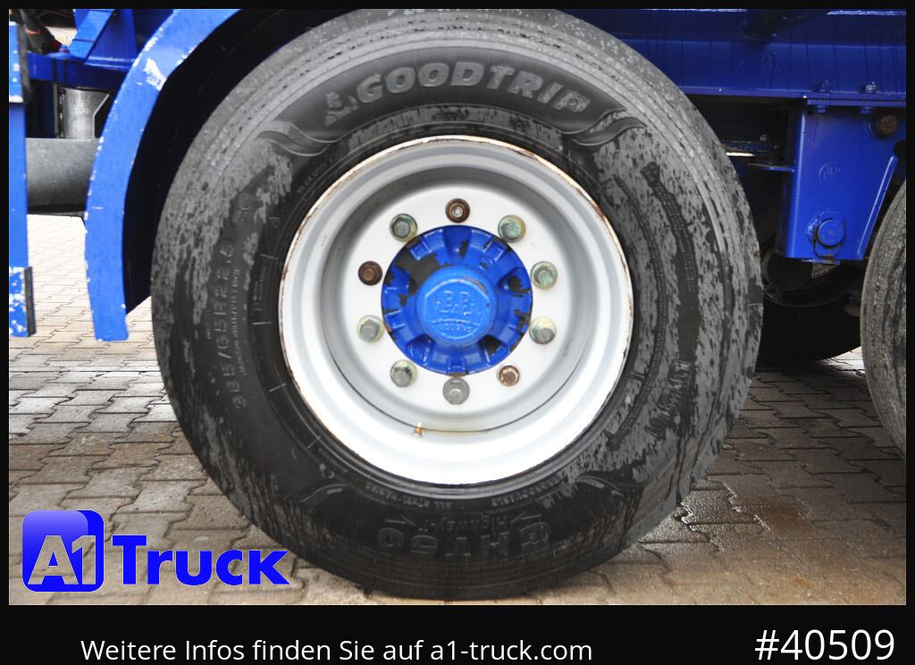 Semi-reboque silo FELDBINDER Bruns 32m³, Gülle, Vogelsang Pumpe,