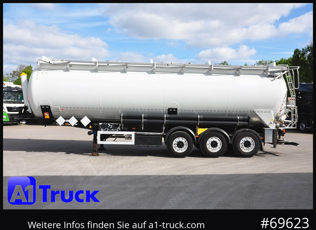 Semi-reboque silo FELDBINDER KIP 52/7000/A/2, Kippsilo 52.3  ADR, 52m³, 52000 Liter