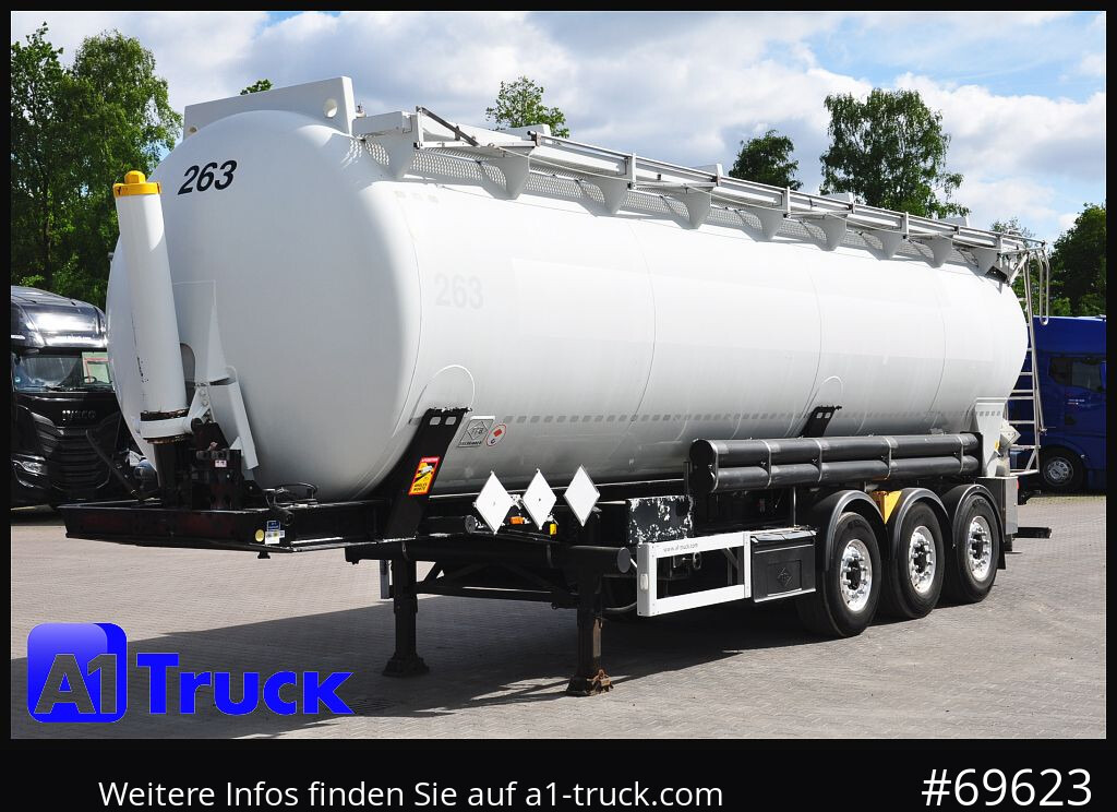 Semi-reboque silo FELDBINDER KIP 52/7000/A/2, Kippsilo 52.3  ADR, 52m³, 52000 Liter
