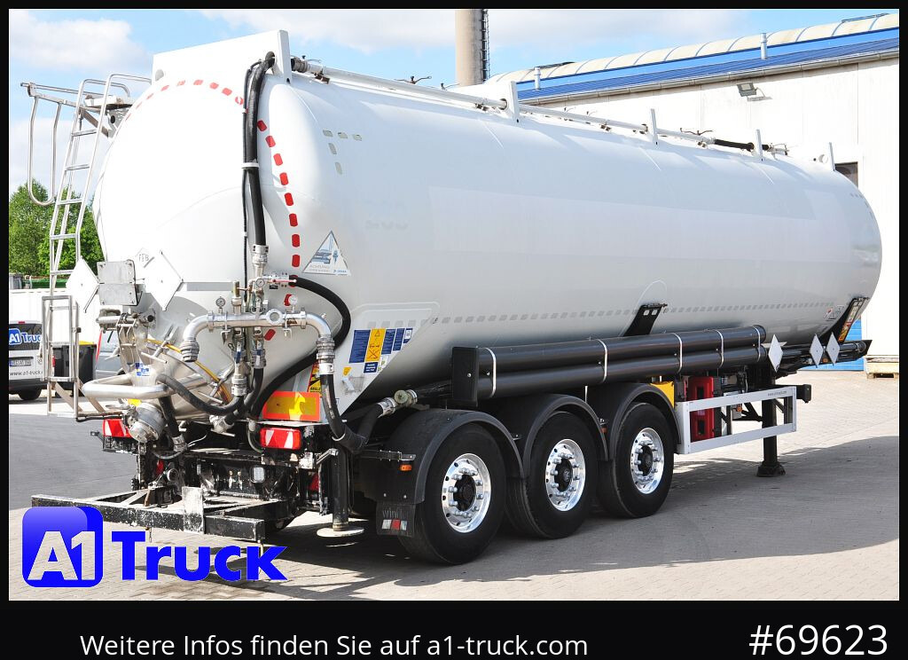 Semi-reboque silo FELDBINDER KIP 52/7000/A/2, Kippsilo 52.3  ADR, 52m³, 52000 Liter