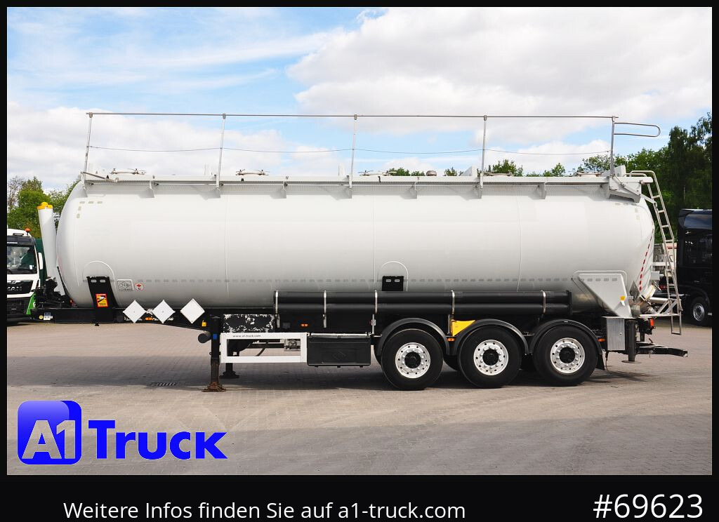 Semi-reboque silo FELDBINDER KIP 52/7000/A/2, Kippsilo 52.3  ADR, 52m³, 52000 Liter