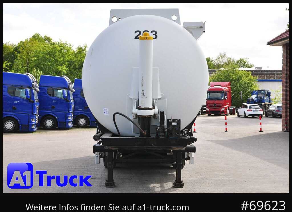 Semi-reboque silo FELDBINDER KIP 52/7000/A/2, Kippsilo 52.3  ADR, 52m³, 52000 Liter