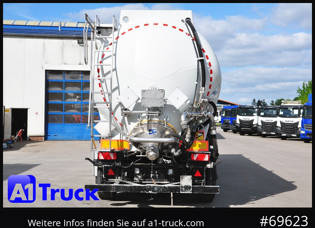 Semi-reboque silo FELDBINDER KIP 52/7000/A/2, Kippsilo 52.3  ADR, 52m³, 52000 Liter
