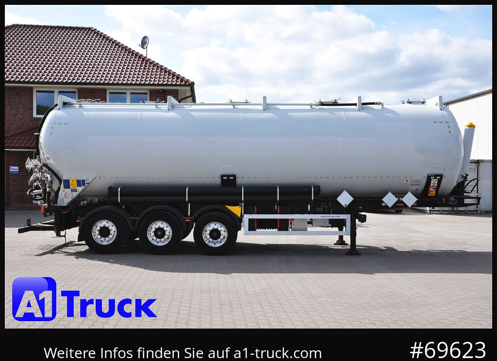 Semi-reboque silo FELDBINDER KIP 52/7000/A/2, Kippsilo 52.3  ADR, 52m³, 52000 Liter