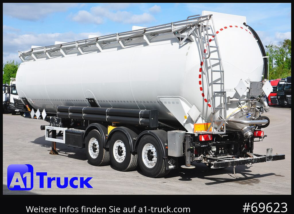 Semi-reboque silo FELDBINDER KIP 52/7000/A/2, Kippsilo 52.3  ADR, 52m³, 52000 Liter