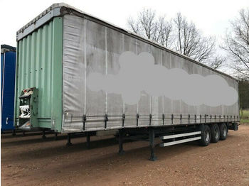 Semi-reboque toldo Krone SDP - Liftachse - Edscha