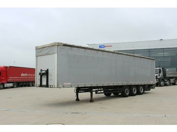 Semi-reboque toldo Schwarzmüller SPA 3/E, LIFTING AXLE