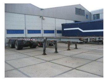 Bulthuis container trailer - Semi-reboque transportador de contêineres/ Caixa móvel