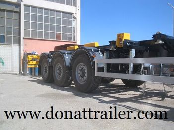 DONAT Container Chassis Semitrailer - Extendable - Semi-reboque transportador de contêineres/ Caixa móvel