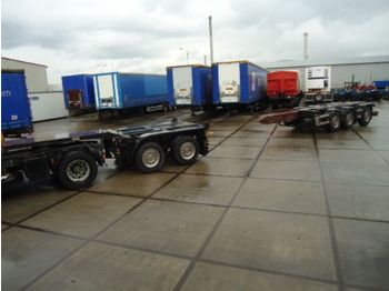D-TEC 5-Axle combi trailer - CT 53 05D - 53.000 Kg - Semi-reboque transportador de contêineres/ Caixa móvel