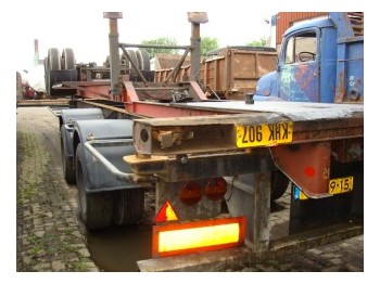 Fruehauf container chassis 40 ft - Semi-reboque transportador de contêineres/ Caixa móvel