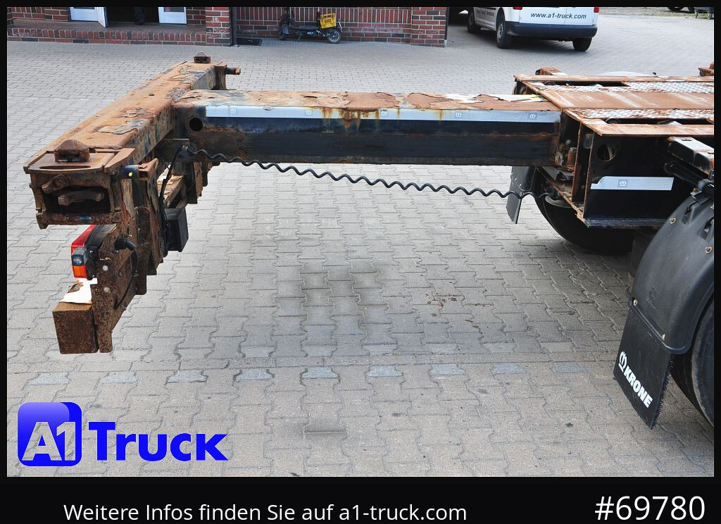 Semi-reboque transportador de contêineres/ Caixa móvel KRONE SDC, Containerchassis,  2x20/30/40