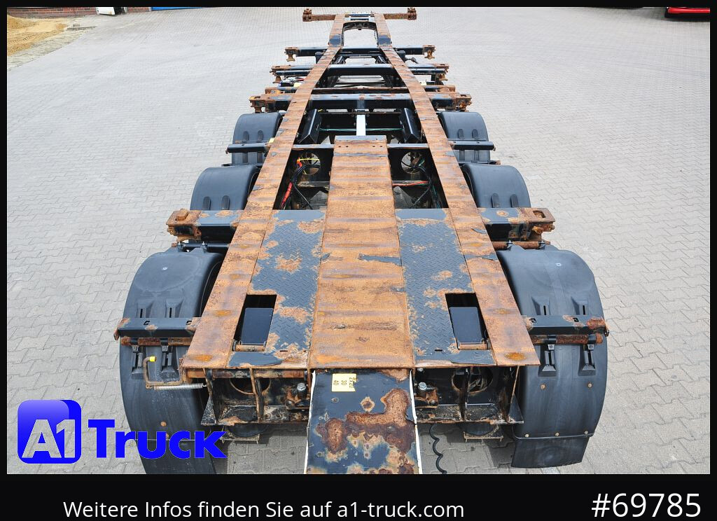 Semi-reboque transportador de contêineres/ Caixa móvel KRONE SDC,  Lift SAF,  2x20/30/40