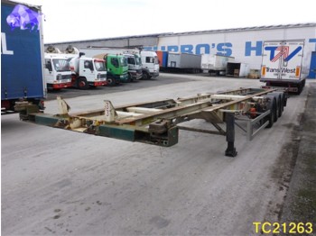 TURBOS HOET Container Transport - Semi-reboque transportador de contêineres/ Caixa móvel